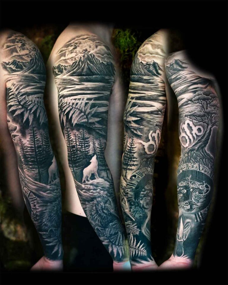 black-grey-tattoo-sleeve